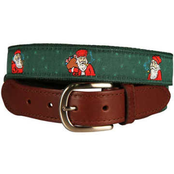 inflatable father christmas Belt Metal Buckle, Genuine Leather Belts